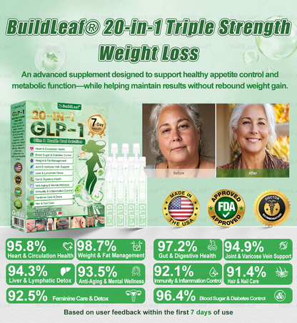 US Online | 𝘽𝙪𝙞𝙡𝙙𝙇𝙚𝙖𝙛® 𝗚𝗟𝗣-𝟭 𝟐𝟎-𝐢𝐧-𝟏 𝐒𝐥𝐢𝐦 & 𝐇𝐞𝐚𝐥𝐭𝐡 𝐎𝐫𝐚𝐥 𝐒𝐨𝐥𝐮𝐭𝐢𝐨𝐧 (𝑶𝒏𝒄𝒆 𝒂 𝒅𝒂𝒚, 𝒓𝒆𝒔𝒖𝒍𝒕𝒔 𝒊𝒏 7 𝒅𝒂𝒚𝒔), 𝑾𝒊𝒕𝒉 100 𝑩𝒊𝒍𝒍𝒊𝒐𝒏 𝑪𝑭𝑼 𝑨𝒄𝒕𝒊𝒗𝒆 𝑷𝒓𝒐𝒃𝒊𝒐𝒕𝒊𝒄𝒔 ✅ 𝑺𝒖𝒑𝒑𝒐𝒓𝒕𝒔 𝒘𝒆𝒊𝒈𝒉𝒕 𝒎𝒂𝒏𝒂𝒈𝒆𝒎𝒆𝒏𝒕, 𝒉𝒆𝒂𝒓𝒕 𝒉𝒆𝒂𝒍𝒕𝒉, 𝒅𝒊𝒂𝒃𝒆𝒕𝒆𝒔, 𝒈𝒖𝒕 & 𝒘𝒐𝒎𝒆𝒏’𝒔 𝒉𝒆𝒂𝒍𝒕𝒉, 𝒘𝒉𝒊𝒍𝒆 𝒇𝒊𝒓𝒎𝒊𝒏𝒈 𝒔𝒌𝒊𝒏 & 𝒃𝒐𝒐𝒔𝒕𝒊𝒏𝒈 𝒆𝒏𝒆𝒓𝒈𝒚.